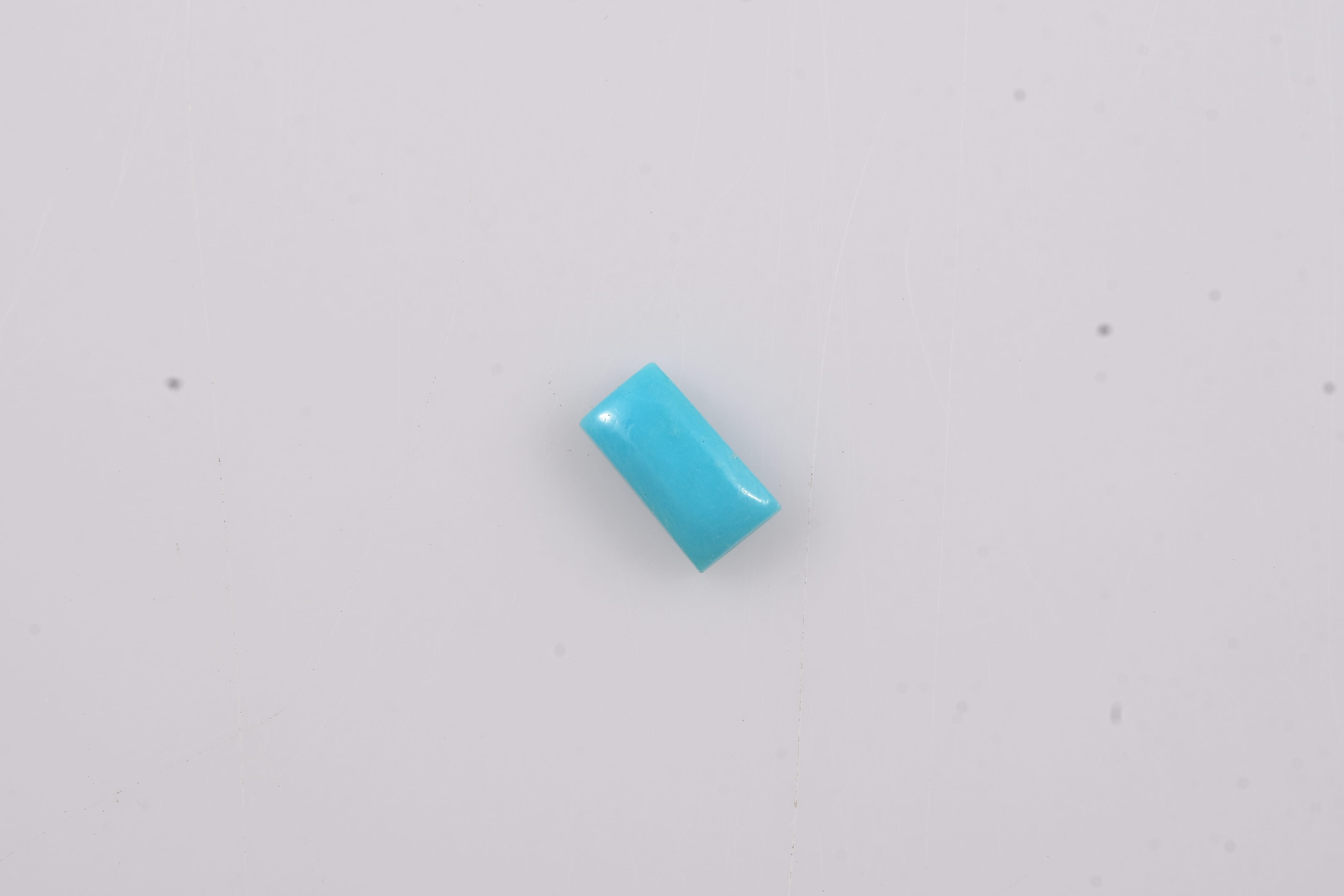 Sleeping Beauty Turquoise (Bgt 5x2.5 mm) 0.21 ctw Loose Gemstone