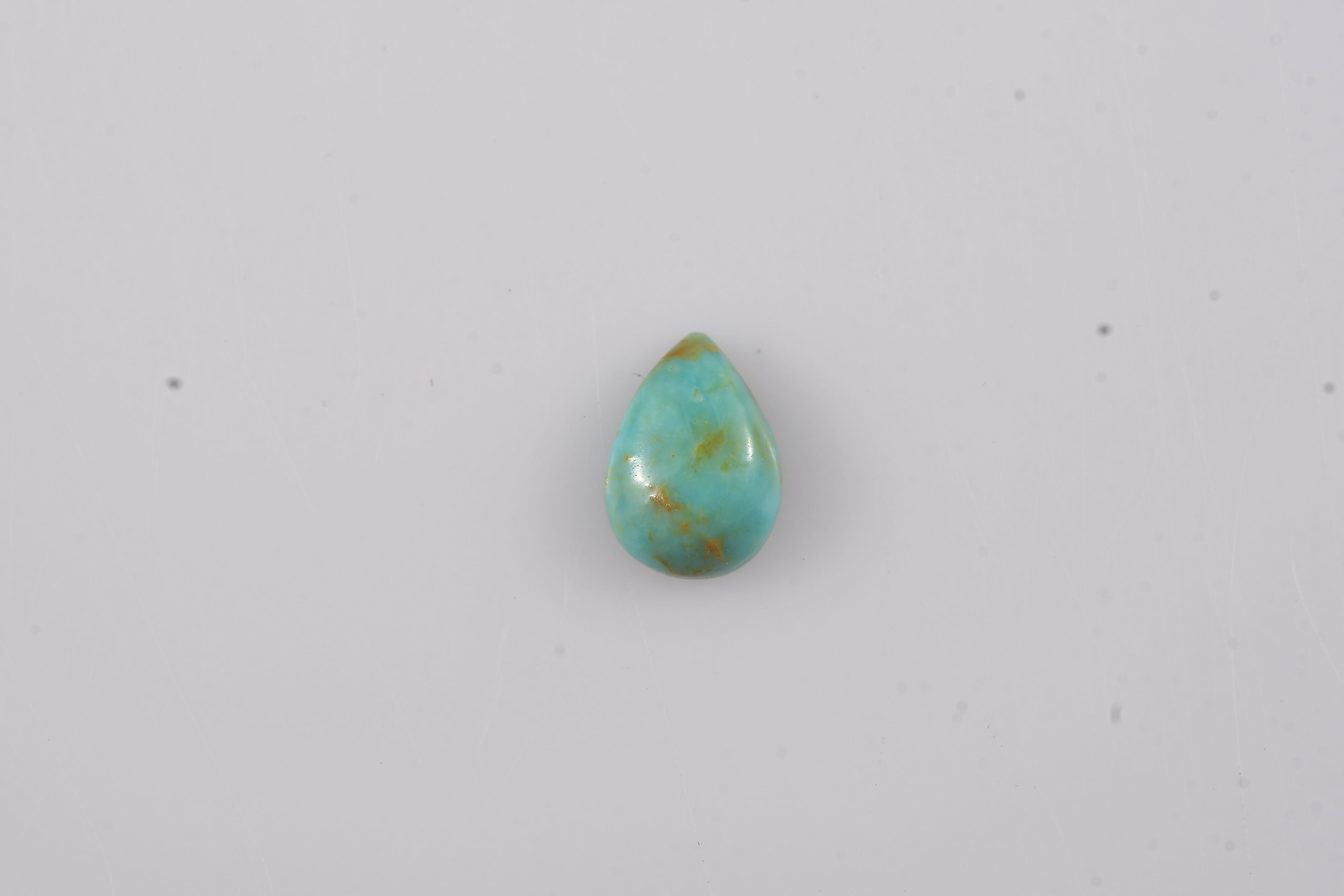 Sonoran Gold Turquoise (Pear 7x5mm) 0.58 ctw Loose Gemstone