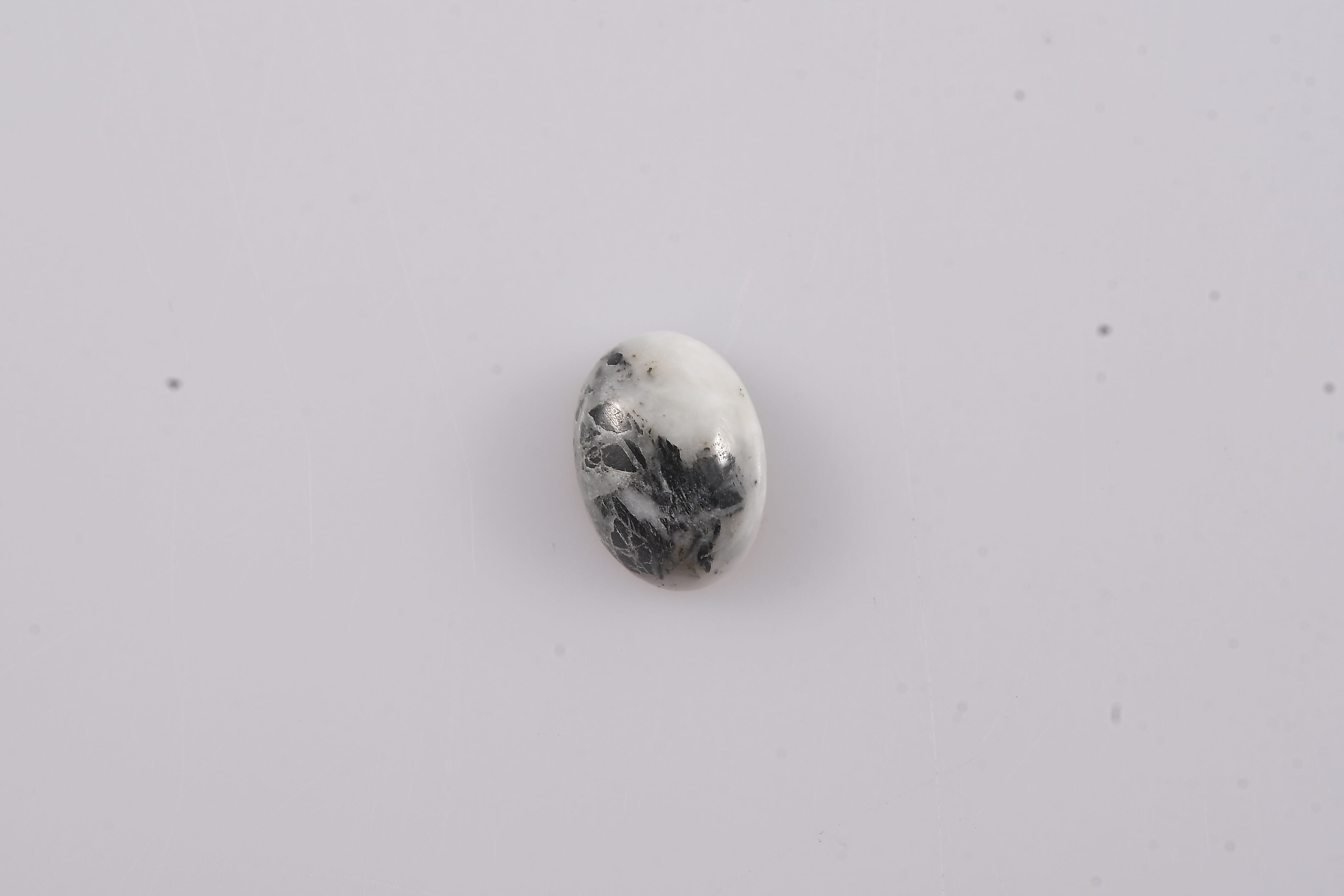 White Buffalo (Oval 7x5 mm) 0.74 ctw Loose Gemstone
