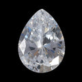 Simulated Diamond (Pear 8x6mm) 1.75 ctw Loose Gemstone - Sticky add to cart bar