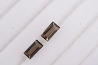 Smoky Quartz (Bgt 6x3 mm) 0.66 ctw Loose Gemstone