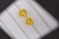 Simulated Yellow Diamond (Rnd 6 mm) 2.60 ctw Loose Gemstone - Sticky add to cart bar