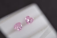 Simulated Pink Diamond (Hrt 5mm) 1.36 ctw Loose Gemstone