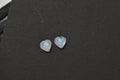 Rainbow Moonstone (Hrt 5 mm) 0.89 ctw Loose Gemstone - Sticky add to cart bar