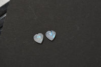 Rainbow Moonstone (Hrt 5 mm) 0.89 ctw Loose Gemstone