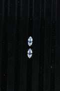 AA Rainbow Moonstone Set of 2 (Mrq 5x2.5 mm) 0.25 ctw Loose Gemstone - Sticky add to cart bar