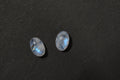 AAA Rainbow Moonstone (Oval 6x4 mm) 0.85 ctw Loose Gemstone - Sticky add to cart bar