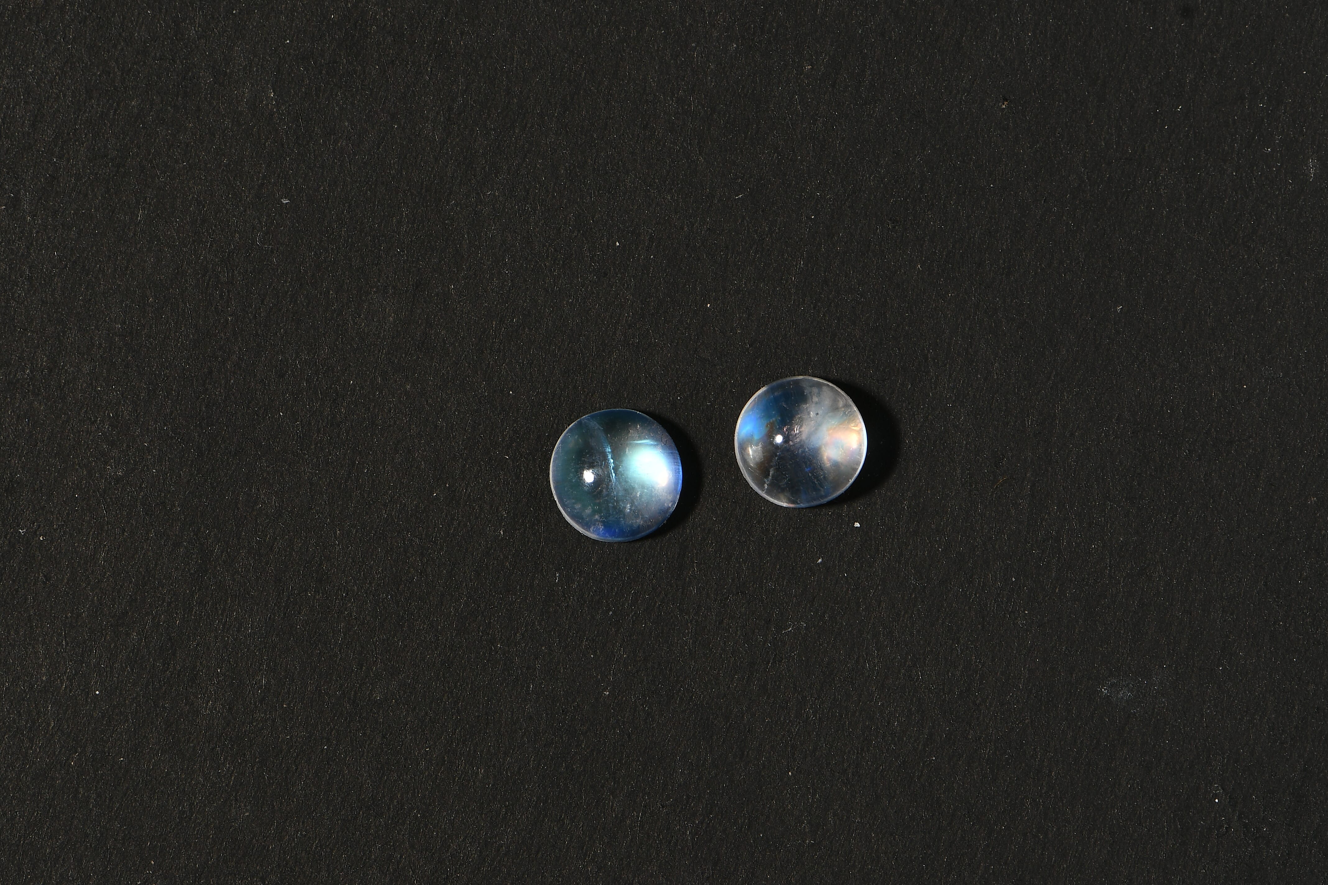 AA Rainbow Moonstone (Rnd 5 mm) 1.14 ctw Loose Gemstone