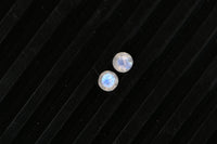 Rainbow Moonstone (Rnd 5 mm) 0.87 ctw  Loose Gemstone