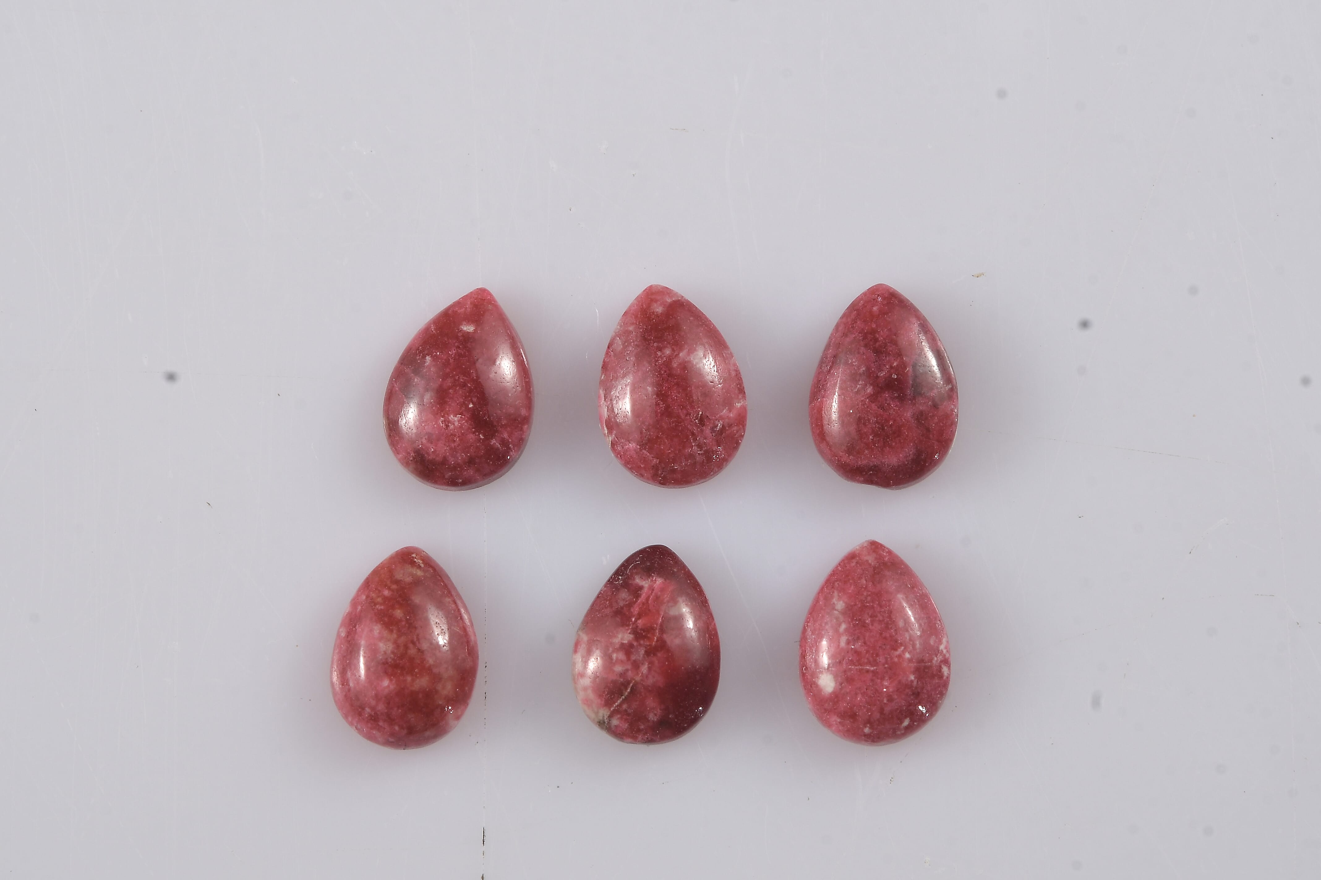AA Thulite (Pear 7x5 mm) 4.98 ctw Loose Gemstone