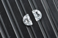 White Topaz (D_Shape 6x4 mm) 0.86 ctw Loose Gemstone