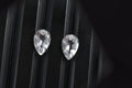 White Topaz (Pear 6x4 mm) 0.91 ctw Loose Gemstone - Sticky add to cart bar