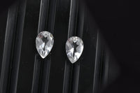 White Topaz (Pear 6x4 mm) 0.91 ctw Loose Gemstone
