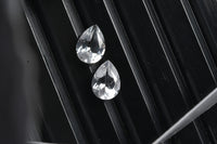 White Topaz (Pear 7x5 mm) 1.33 ctw Loose Gemstone