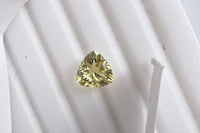 Lemon Quartz (Trl 9 mm) 2.02 ctw Loose Gemstone