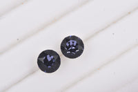 Tanzanite Color Crystal by Swarovski (Rnd 5.3 mm) Loose Gemstone 0.78 ctw Loose Gemstone