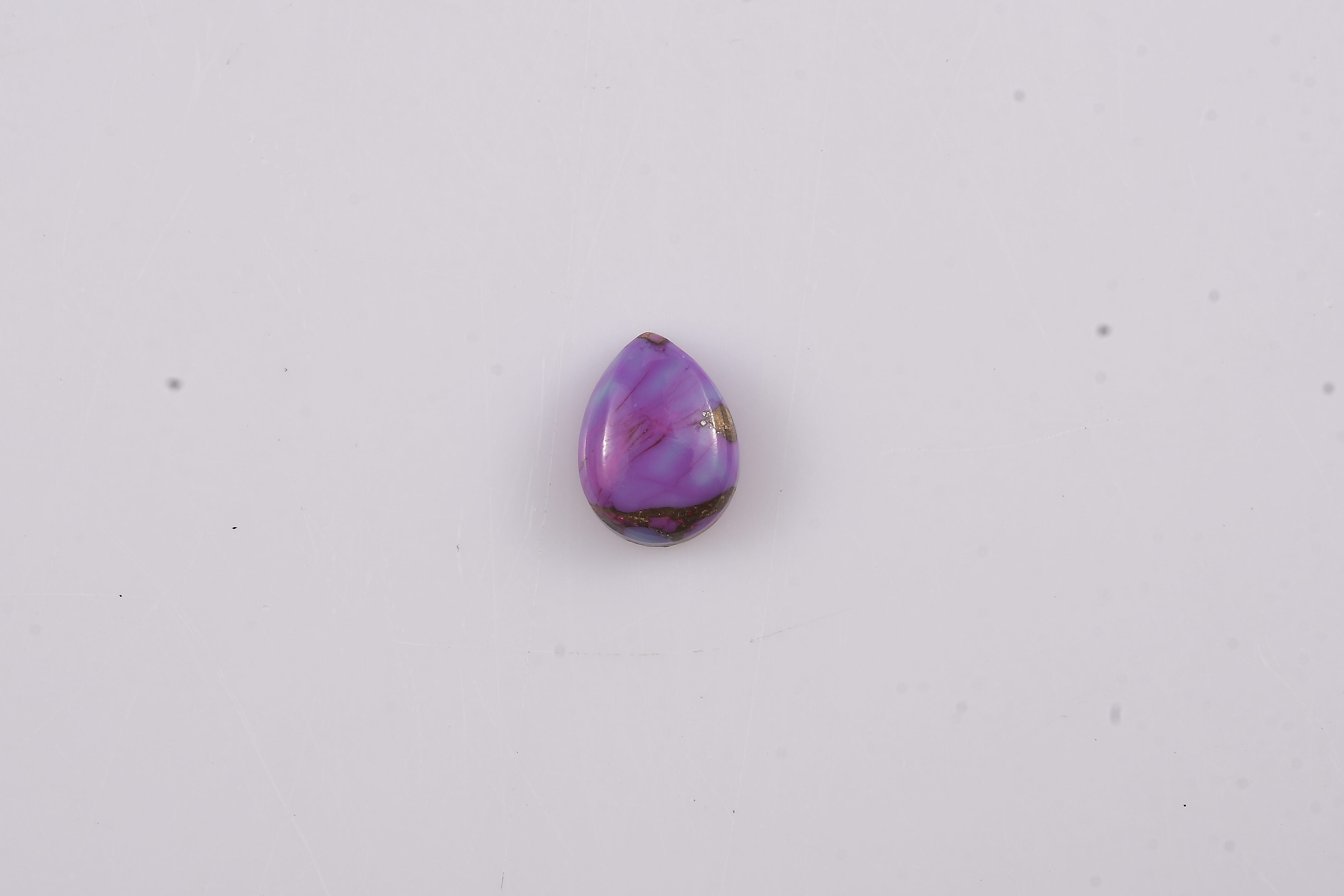 Mojave Purple Turquoise (Pear 8x6 mm) 1.00 ctw Loose Gemstone
