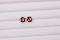 Rose Peach Crystal by Swarovski (Rnd 5.3 mm) 0.86 ctw Loose Gemstone