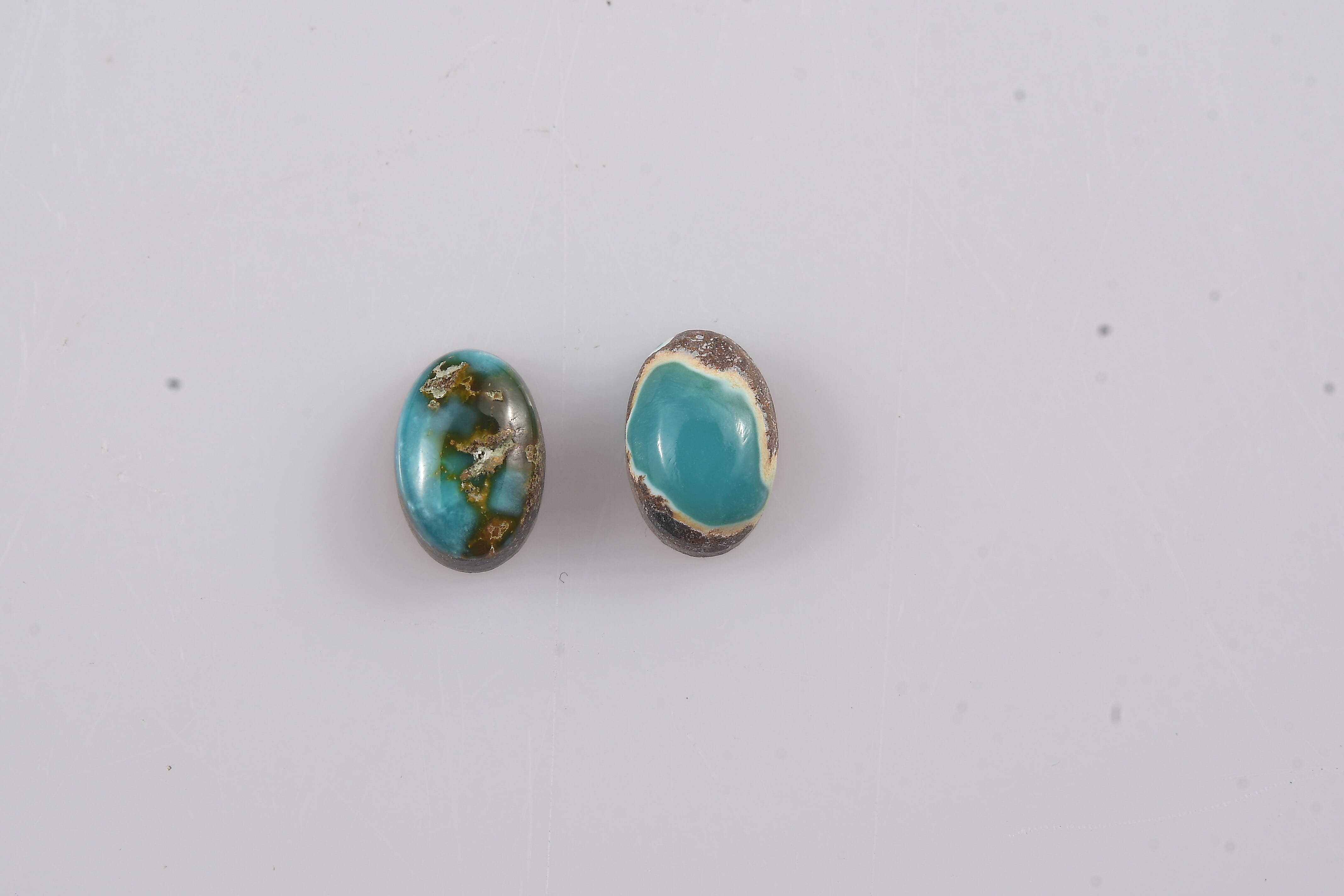 Sierra Nevada Turquoise (Ovl 6x4 mm) 0.82 ctw Loose Gemstone