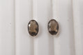 Smoky Quartz (Ovl 6x4 mm) 0.93 ctw Loose Gemstone - Sticky add to cart bar