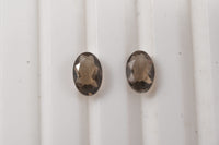 Smoky Quartz (Ovl 6x4 mm) 0.93 ctw Loose Gemstone
