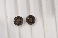 Smoky Quartz (Rnd 5 mm) Loose Gemstone 1.46 ctw Loose Gemstone