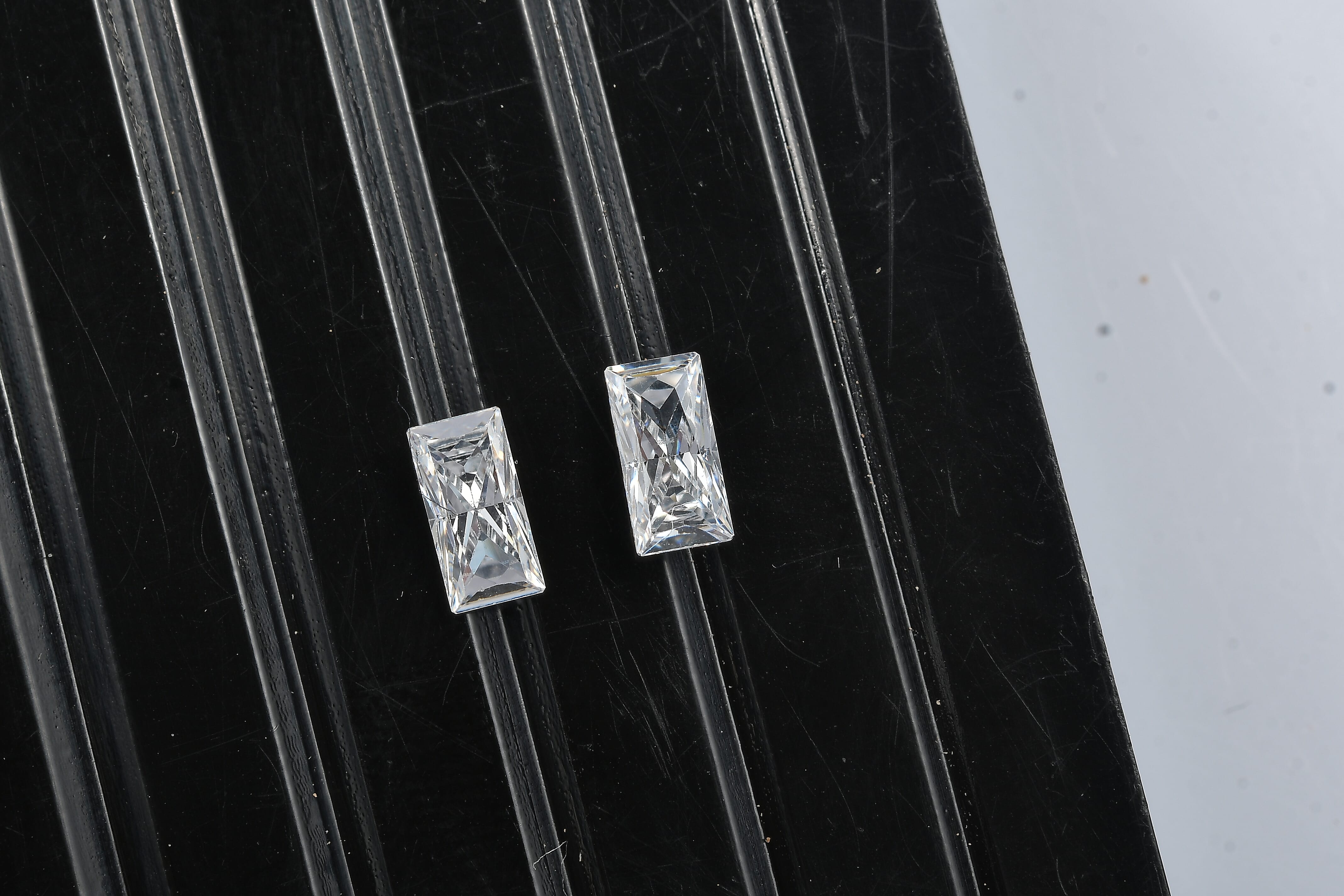 Zirconia by Swarovski (Bgt 5x2.5 mm) 0.70 ctw Loose Gemstone
