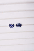 Simulated Tanzanite Color Diamond (Ovl 6x4mm) 1.33 ctw Loose Gemstone - Sticky add to cart bar