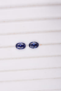 Simulated Tanzanite Color Diamond (Ovl 6x4mm) 1.33 ctw Loose Gemstone