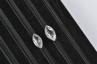 AA White Topaz Set of 2 (Mrq 6x3mm) 0.51 ctw Loose Gemstone