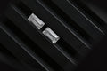 White Zircon (Bgt 5x2.5mm) 0.55 ctw Loose Gemstone - Sticky add to cart bar
