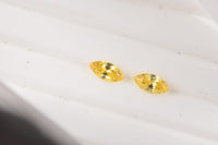 Simulated Yellow Diamond (Mrq 6x3mm) 0.73 ctw Loose Gemstone