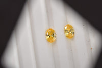 Yellow Zirconia by Swarovski (Ovl 6x4mm) Loose Gemstone 1.20 ctw Loose Gemstone