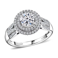 950 Platinum Luxuriant Lab Grown Diamond (E-F, VS) Ring (Size 10.0) (7.50 g) 1.50 ctw