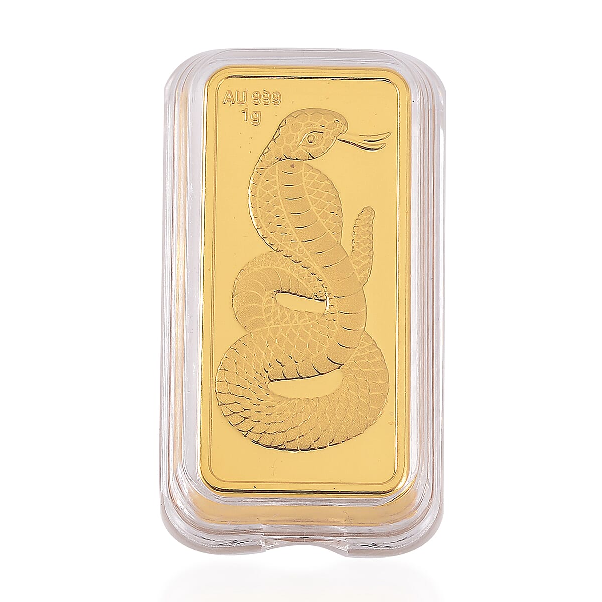 24K Gold Serpent Emboss Sheet 40x20 mm 1 Grams