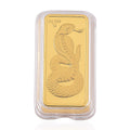 24K Gold Serpent Emboss Sheet 40x20 mm 1 Grams - Sticky add to cart bar