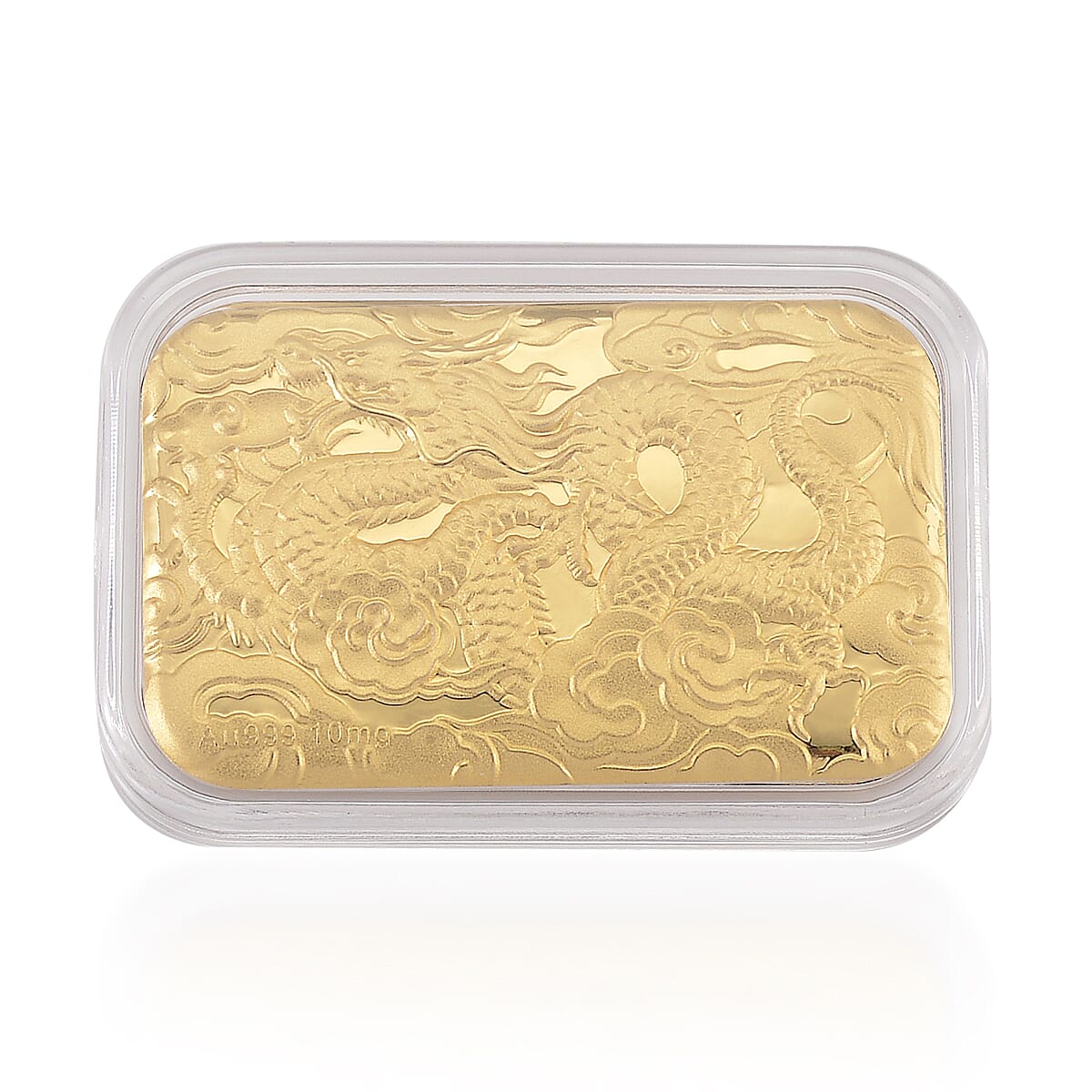 24K Golden Dragon Emboss Sheet 31x45.5mm 10mg