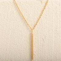 Italian Tassel Valvet Rope Necklace in 10K Yellow Gold 2.80 Grams 18-20 Inches