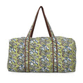 Multi Color Quilted Cotton & Polyester Bag with Zipper Closure - Sticky add to cart bar