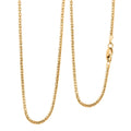 10K Yellow Gold 1.3mm Luca Necklace 16 Inches 2.90 Grams - Sticky add to cart bar