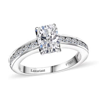 Luxuriant Lab Grown Diamond E-F VS 2.00 ctw Ring in 950 Platinum (Size 10.0) 5.38 Grams