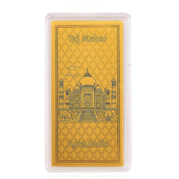 24K Gold Taj Mahal- A Golden Memory of Love Emboss Sheet 55x30mm