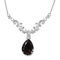 Alexandrite Quartz (Triplet) 13.15 ctw Necklace in Stainless Steel (18 Inches) - Sticky add to cart bar