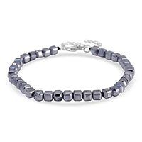 Terahertz Beaded 30.00 ctw Bracelet in Sterling Silver (7.00-9.00 In)