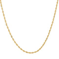 14K Yellow Gold Rope Chain Necklace (20 Inches) (3.27 mm, 5.10 Grams) - Sticky add to cart bar