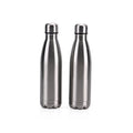 Silver Color Stainless Steel Double Wall 2pcs Bottles - Sticky add to cart bar