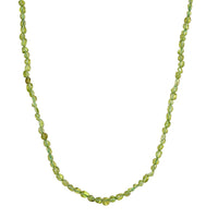Hebei Peridot 65.00 ctw Adjustable Necklace in 14K YG Over Sterling Silver
