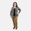 Isaac Mizrahi Green Multi Printed Knit Cardigan - 1X - Sticky add to cart bar