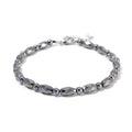 Terahertz 45.00 ctw Beaded Anklet in Stainless Steel (9.5-11.5In) - Sticky add to cart bar