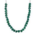 Karis Verde Onyx 56.00 ctw Flowing Vines Necklace 18 Inches in Platinum Bond - Sticky add to cart bar